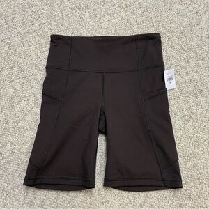Gap Brown Biker Shorts